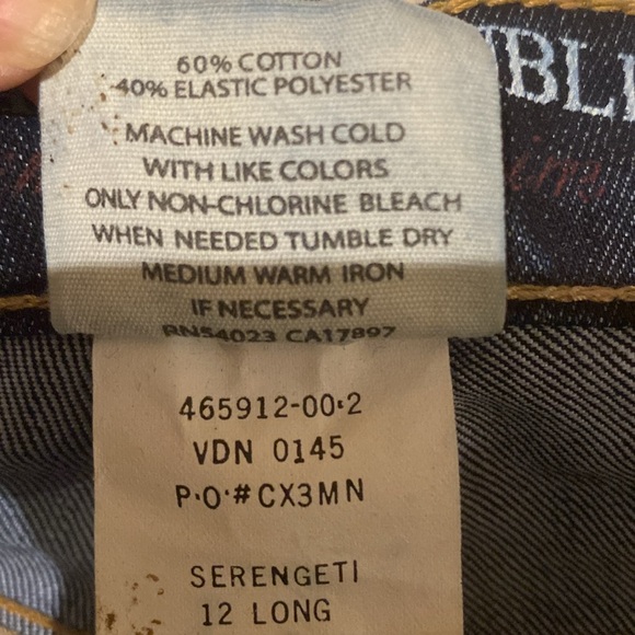 Banana Republic Modern Boot Cut Mid Rise Dark Serengeti Jeans Women’s Size 12 L - Picture 9 of 13